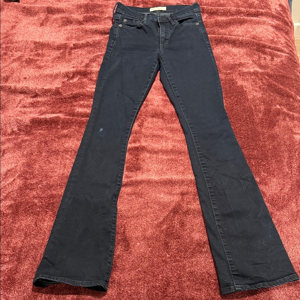 GAP Women's dark blue Flare Jeans